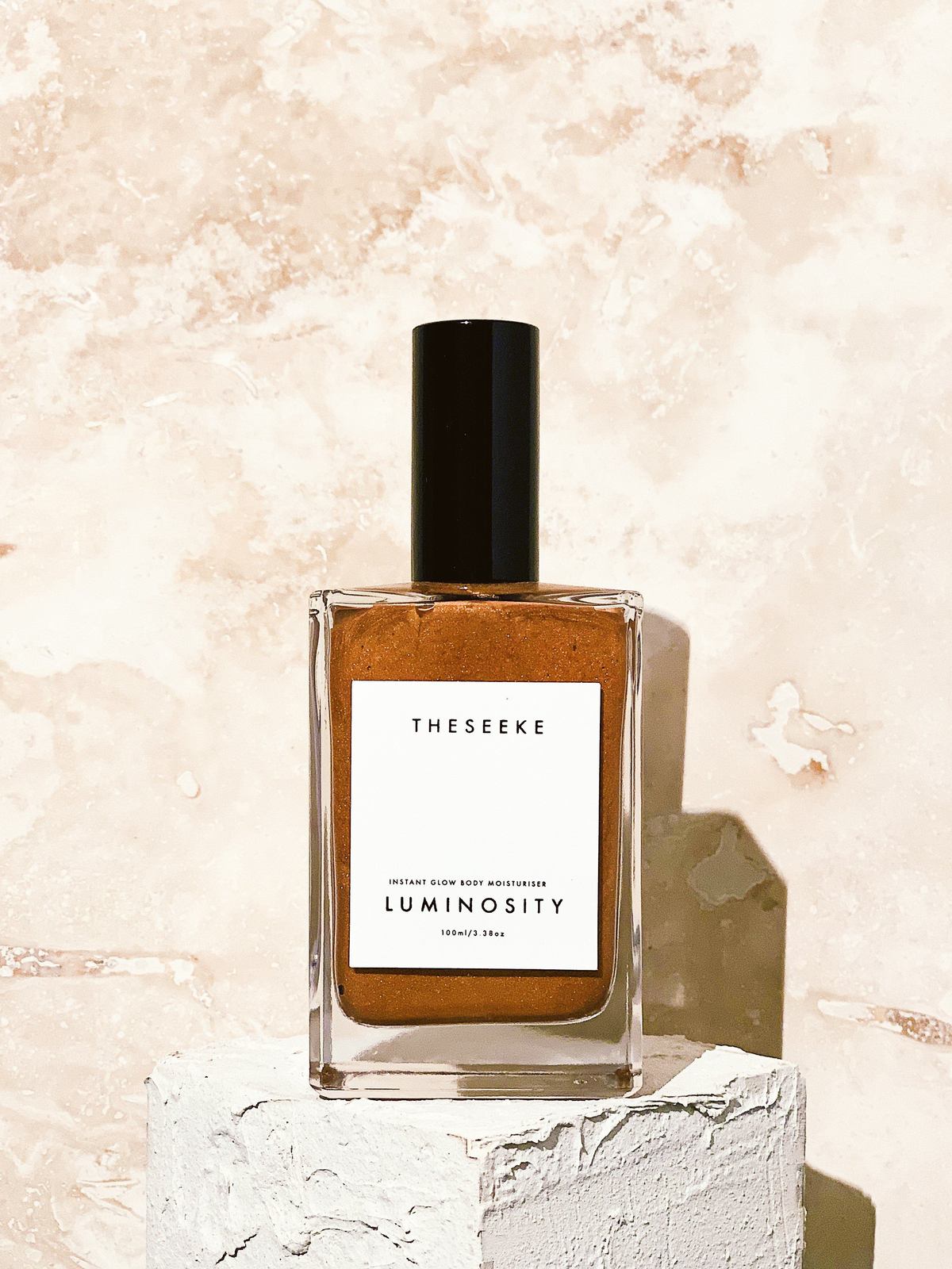 Luminosity Luxe Glass Bottle