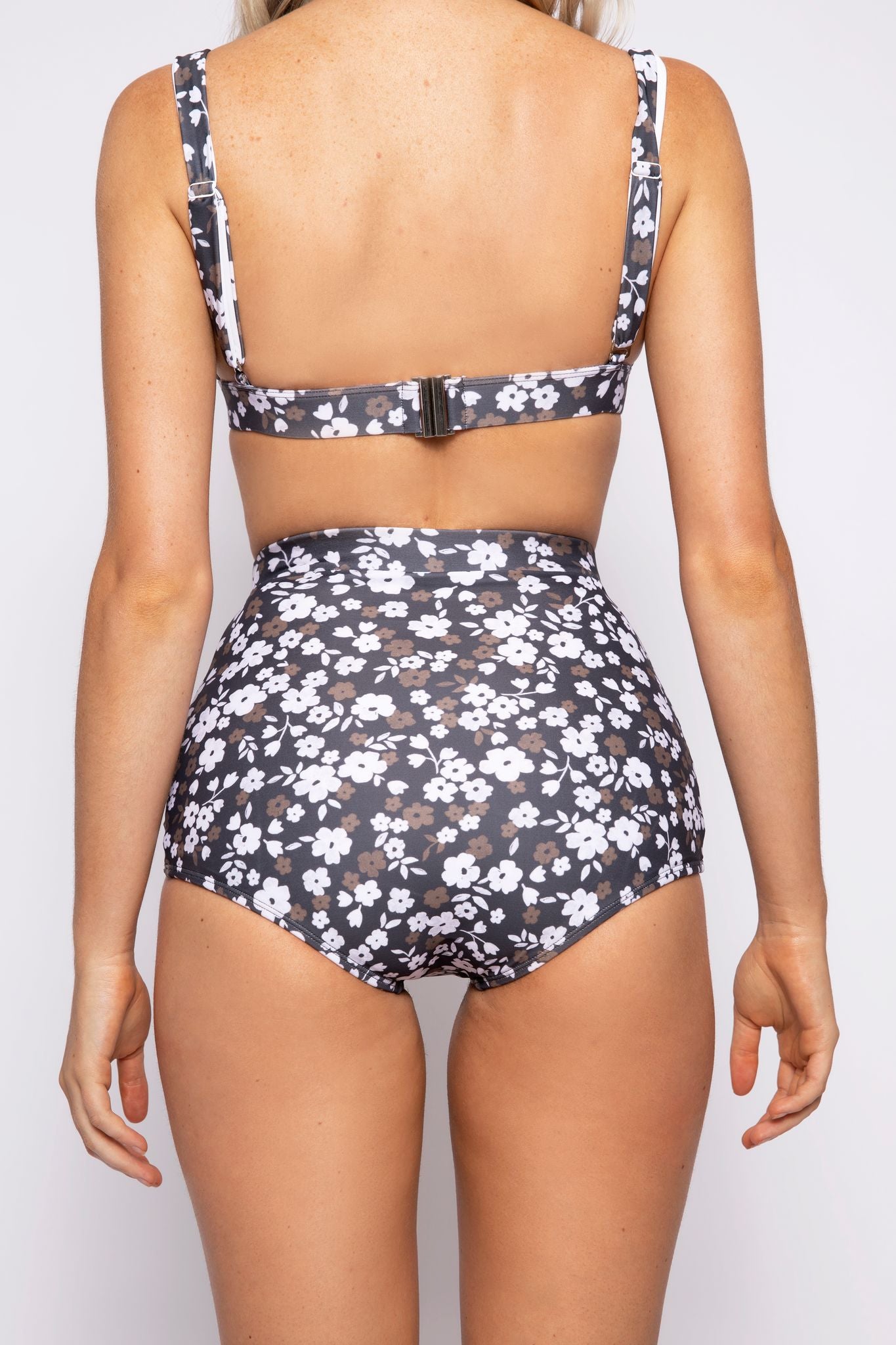 Ditsy Plunge Top