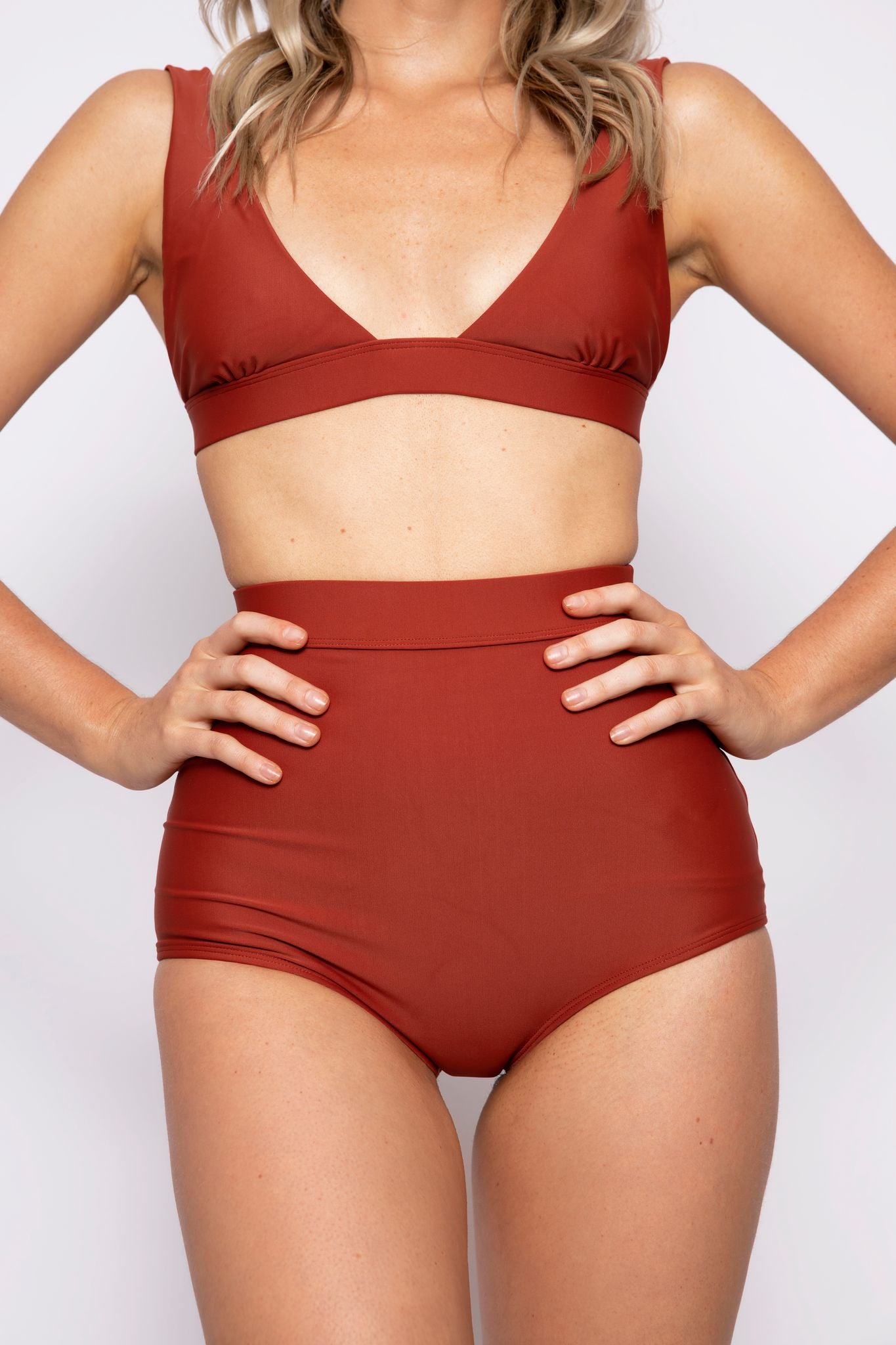 Clay High Waist Brief