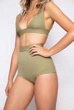 Load image into Gallery viewer, Olive High Waist Brief
